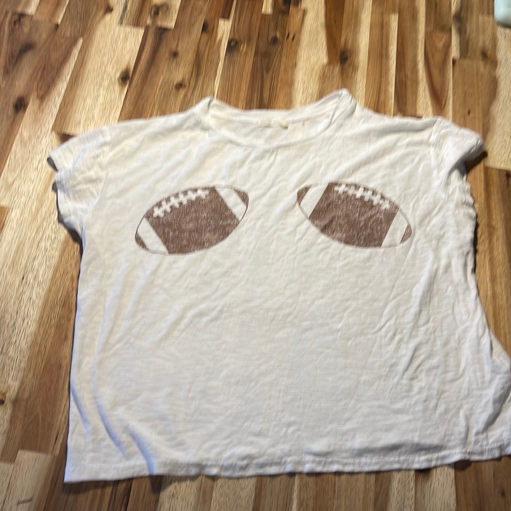 Cute football tshirt.